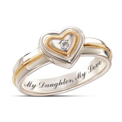 My Daughter, My Love Diamond Ring