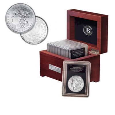 coin silver dollar morgan collection complete storage 1878 1921 rare solutions